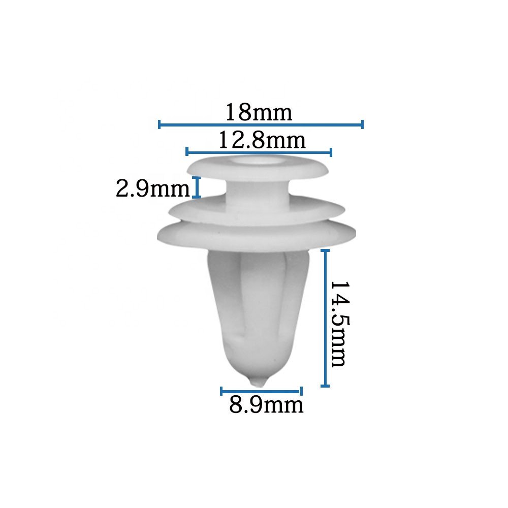Car Push Fastener Clips Trim Door Panel Retainer Clips Plastic Clips for Car