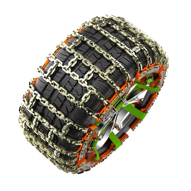 Ice-breaking tire chain Adjustable fastening anti-skid SUV car snow chain