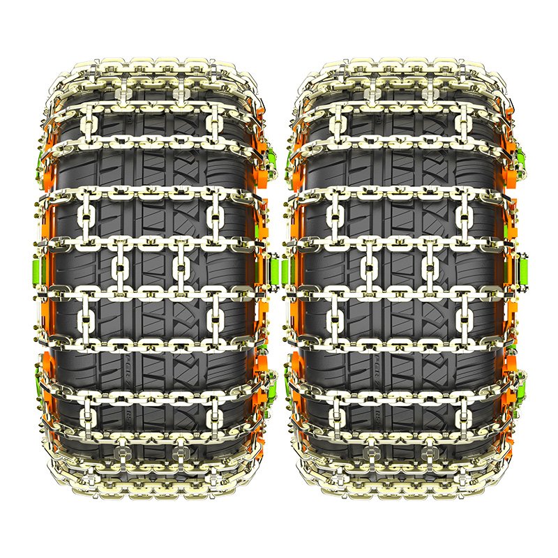 Ice-breaking tire chain Adjustable fastening anti-skid SUV car snow chain