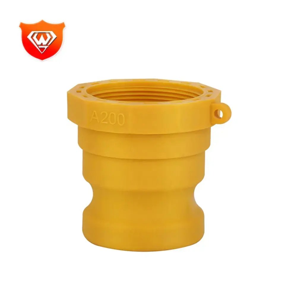 Road 20a polypropylene F type quick connection Industrial rubber 1/8" pom water plastic dual tube quick coupling
