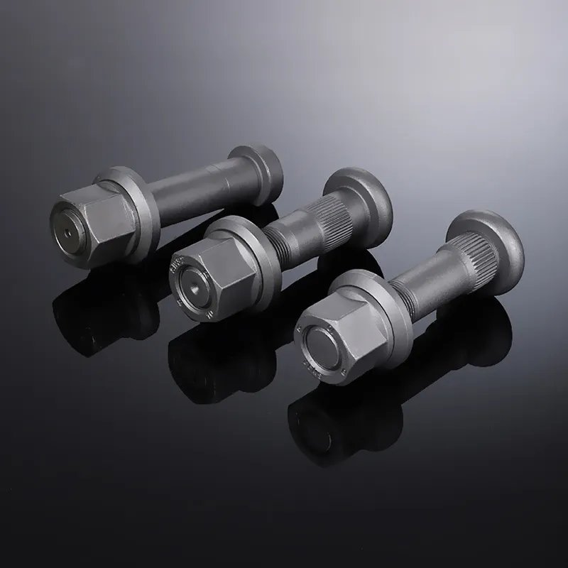 Factory Fastener Manufacturer Auto Truck Wheel Stud OEM 6520-3104071 Steel Wheel Hub Nut for Kamaz