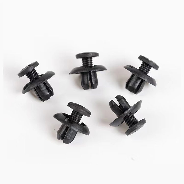 Fasteners Car Clips Car Accessories Car Plastic Black Nylon Rivet Clips for Honda
