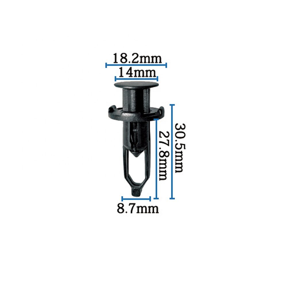 Automotive Spare Parts Mud Guard Fender liner Clips Fit 5216116010 Plastic Auto Clip and Fasteners & Car clips