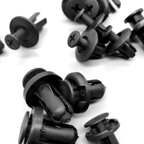 QGZ097 500pcs universal plastic clips fastener car bumper clips 50 bags/carton Fender Liner Clip for Honda Civic Odyssey