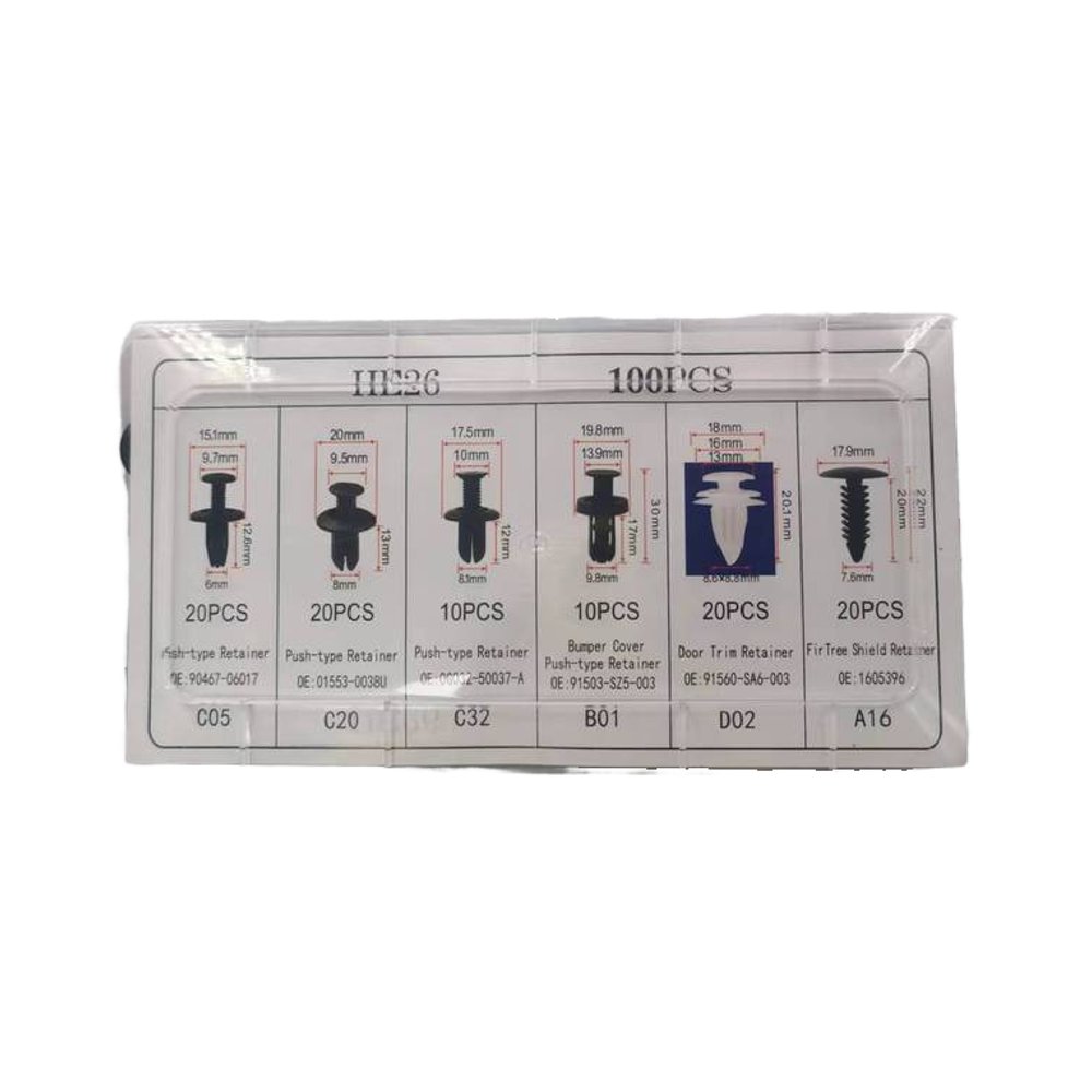 ZVYZ Factory supply auto plastic clip/auto clip automatic fastener Auto Push Body clip plastic Rivet