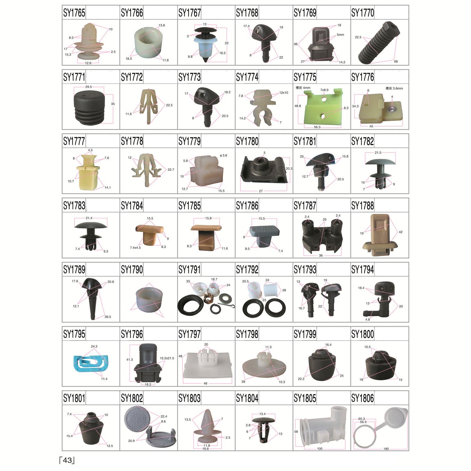 Automotive Fastener Bumper Retainer Clip For Car Auto Body Clips