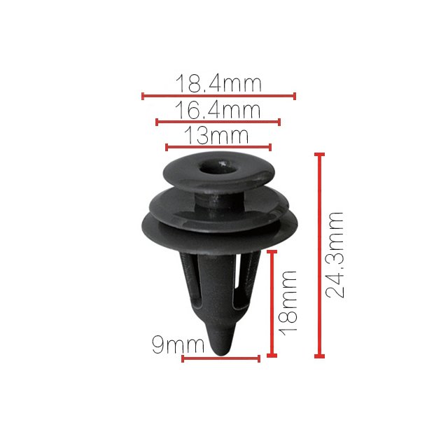 Auto Parts High Quality Automotive Fasteners Mat Fixing Clip Fender Liner Rivet Car Plastic Fastener Clips