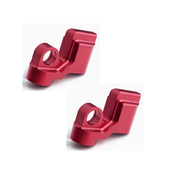 Custom Silver Anodized Aluminum CNC Machining Auto Motorcycle Parts Stainless Steel Motor Drilling Rapid Prototyping
