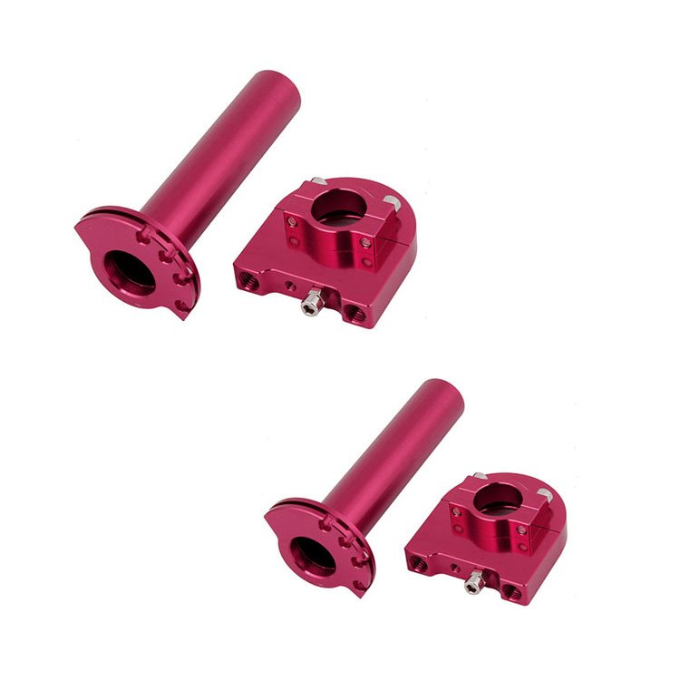 Custom Silver Anodized Aluminum CNC Machining Auto Motorcycle Parts Stainless Steel Motor Drilling Rapid Prototyping