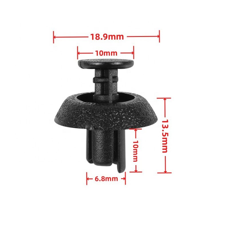 Auto Plastic Nylon Fastener Clip Push-On Expansion Clip Water tank Guard Clip for Toyota 90467-0721