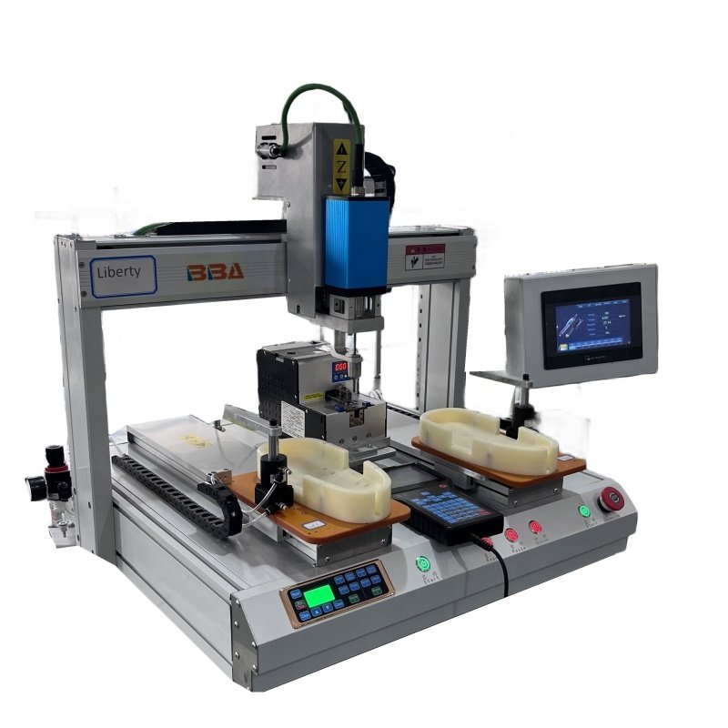 Servo motor screwdriver machine with feeder real-time torque display auto locking screw machine automatic screw assembly machine