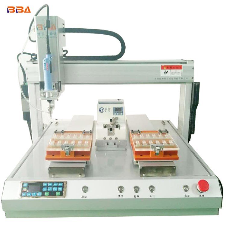 Servo motor screwdriver machine with feeder real-time torque display auto locking screw machine automatic screw assembly machine