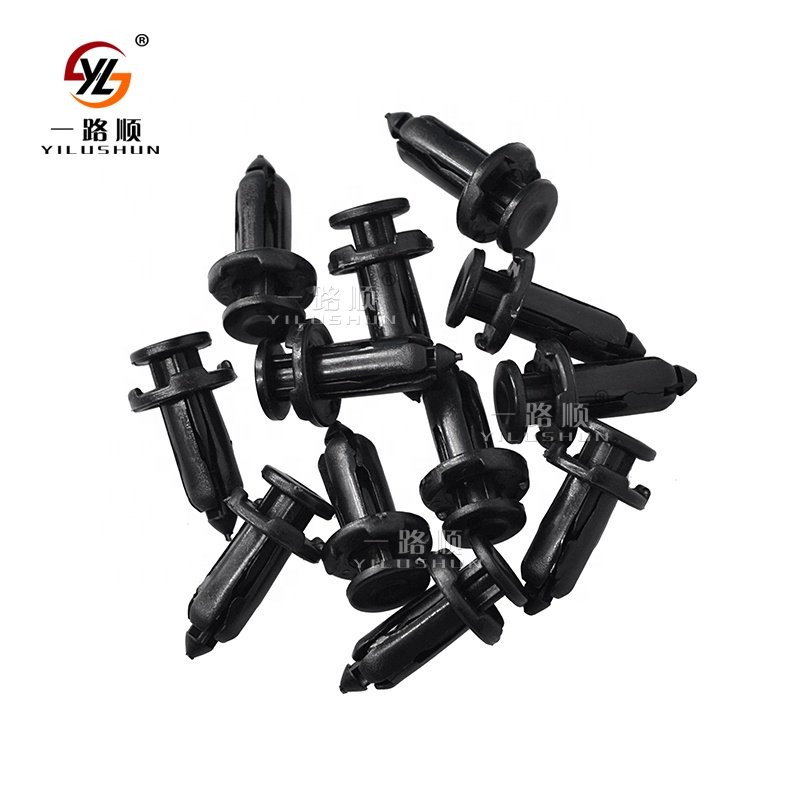 B13 500Pcs/Bag plastic auto buttons snap head rivet push pin rivets car door trim panel clips 63848-9E001