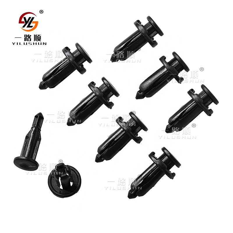 B13 500Pcs/Bag plastic auto buttons snap head rivet push pin rivets car door trim panel clips 63848-9E001