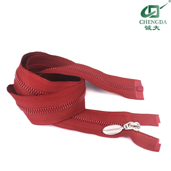 New Trend metal sliders pin box open end Resin Plastic Zipper for garment & processing accessories