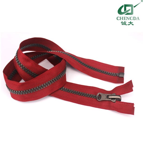 New Trend metal sliders pin box open end Resin Plastic Zipper for garment & processing accessories
