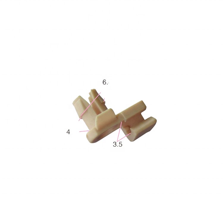 General Motors Auto Fastener Plastic Door Clamp and Exhaust Retainer for Cars Made of Durable Nylon and POM Material
