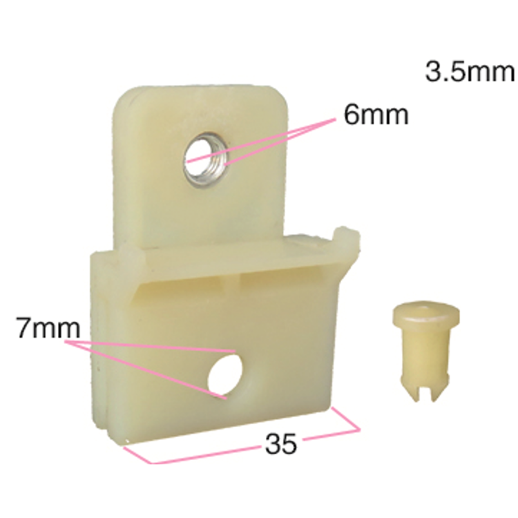 Car Window Sliding Glass Locking Hooks Car Clips Car Glass Support Clips Glass Bracket Fixing Clips