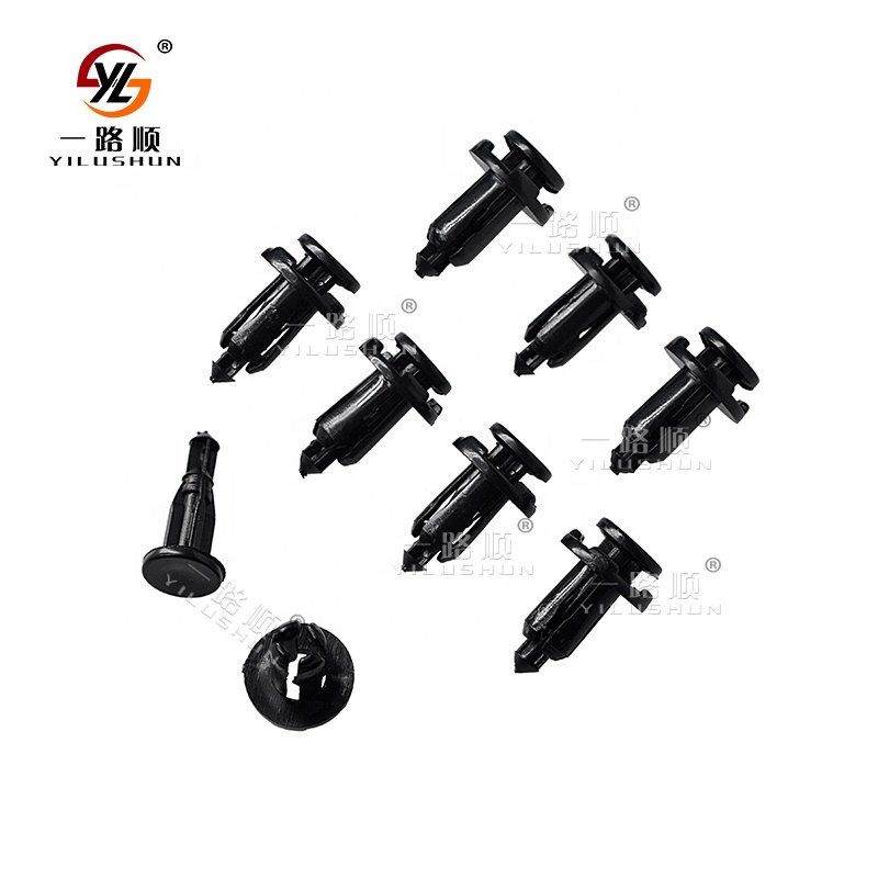B08 500Pcs/Bag Auto parts manufacturers auto snap fasteners china auto clips plastic fastener push type