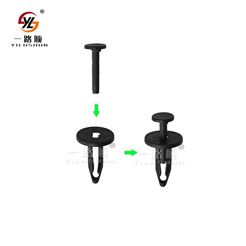 B138 auto plastic pipe cable retainer clip