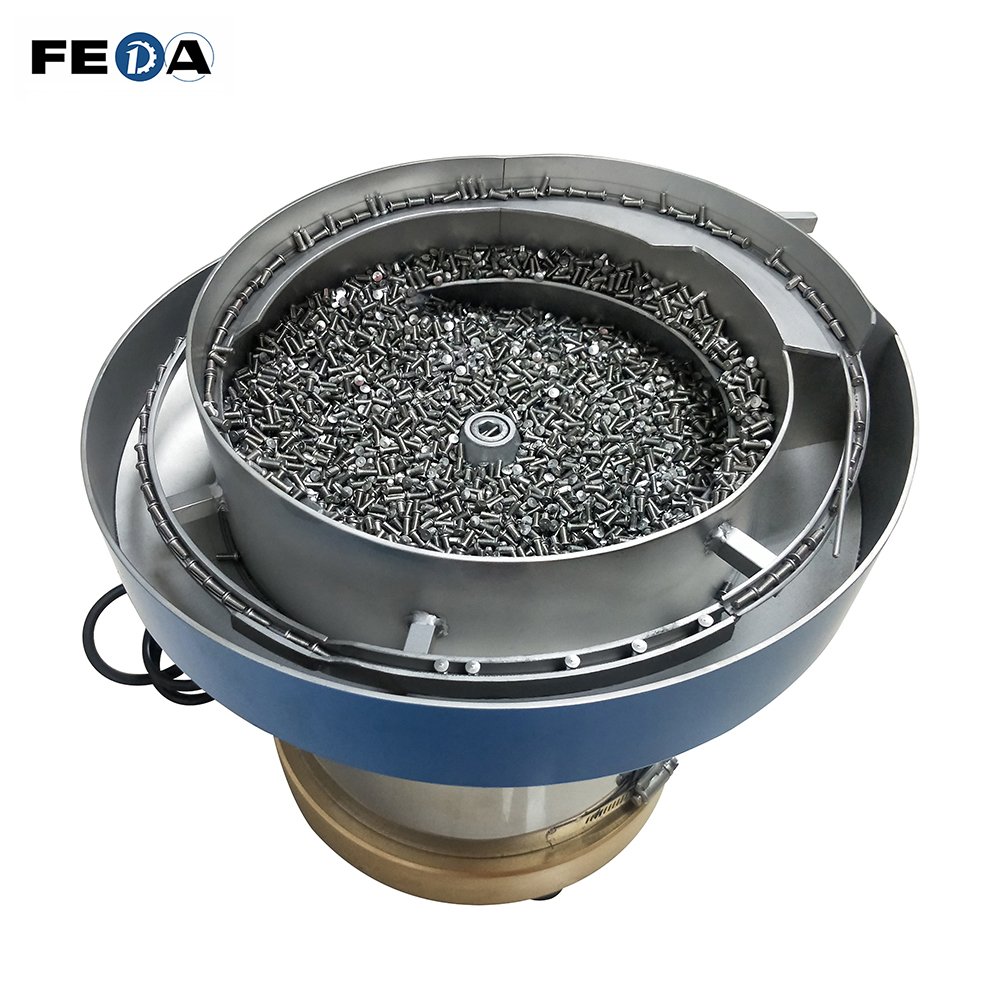 FEDA FD-VB Vibration Bowl Plate Vibratory Bowl Vibratory Feeding Bowl Precision Auto Feeder for Automatic Lathe Machine