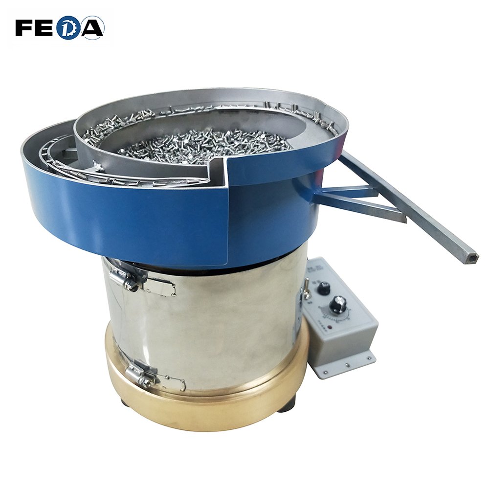 FEDA FD-VB Vibration Bowl Plate Vibratory Bowl Vibratory Feeding Bowl Precision Auto Feeder for Automatic Lathe Machine