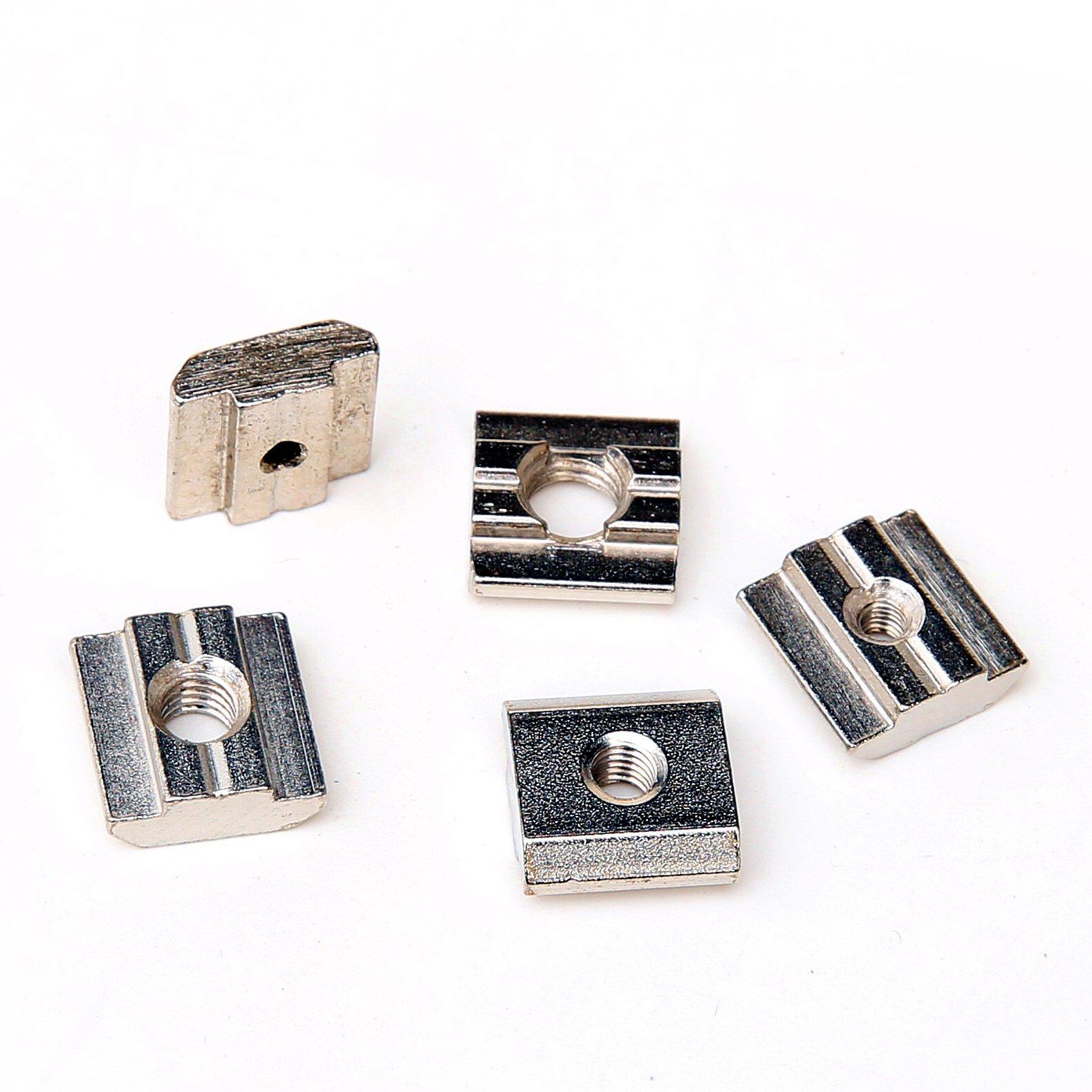 Stainless Steel 304 DIN Sliding Nut Slide T Nut For Aluminum Profiles Galvanized Nickel Plated Hardware Fastener 20 30 40 45