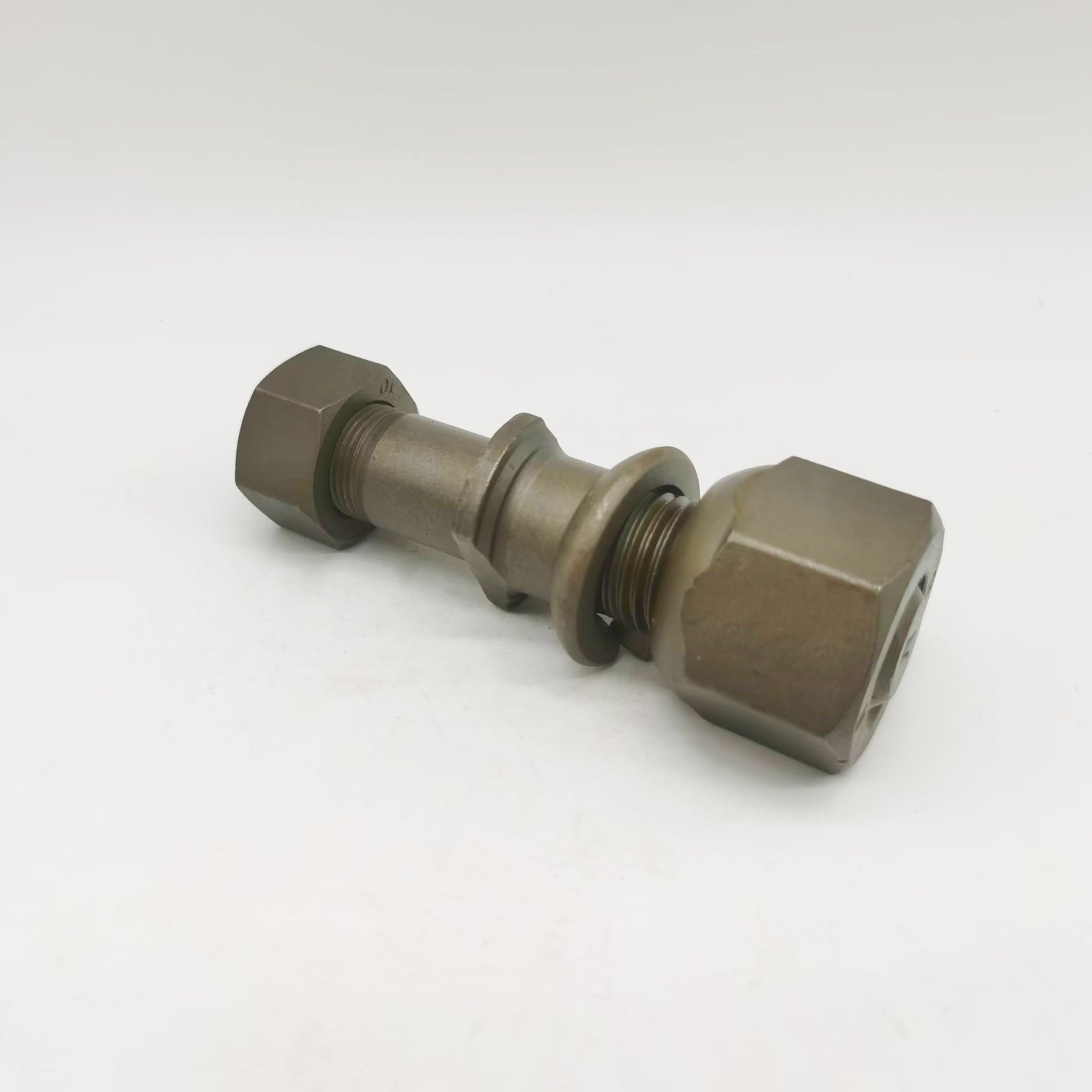 Wheel Bolt with Washer M24*2.5/M22*1.5*102mm for 5 ton Heavy Duty Trucks HD Series
