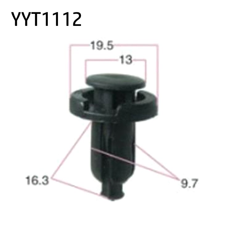 Plastic Door Panel Bumper Retainer Car Clip Push-in Car Retainer Clip for Honda Bumper
