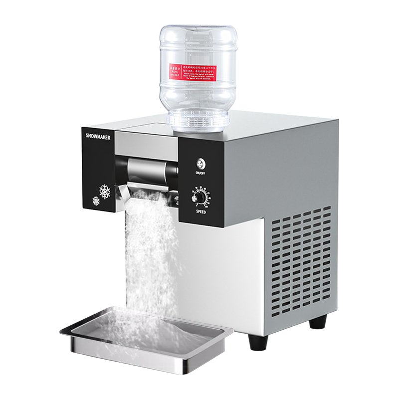 2024 small fest koreanische bing su rotate snowflake noodle bingsu snow shaved ice flake maker dessert making machine