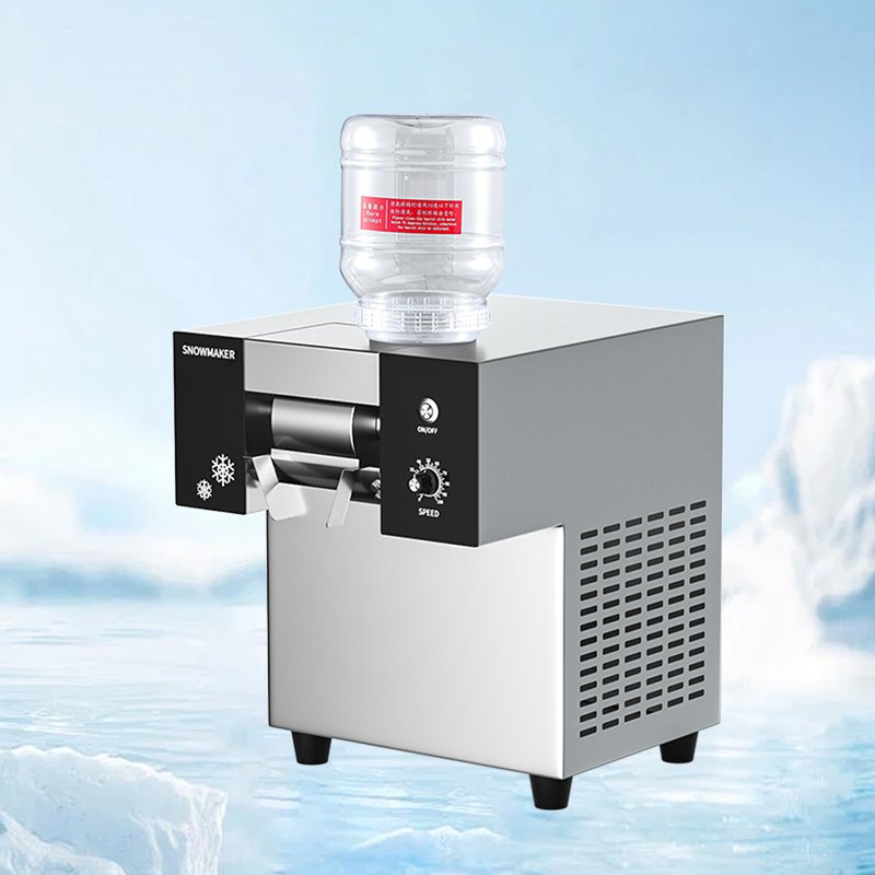 2024 small fest koreanische bing su rotate snowflake noodle bingsu snow shaved ice flake maker dessert making machine