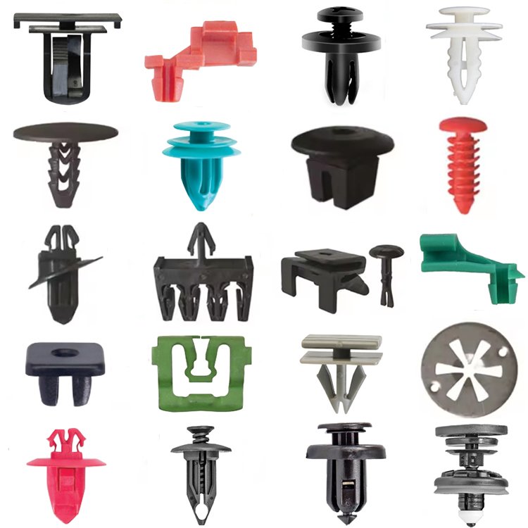 Auto Fastener Clip Self-tapping Screws Push Bumper Fastener Bumper Assorted Plastic Rivet Clips