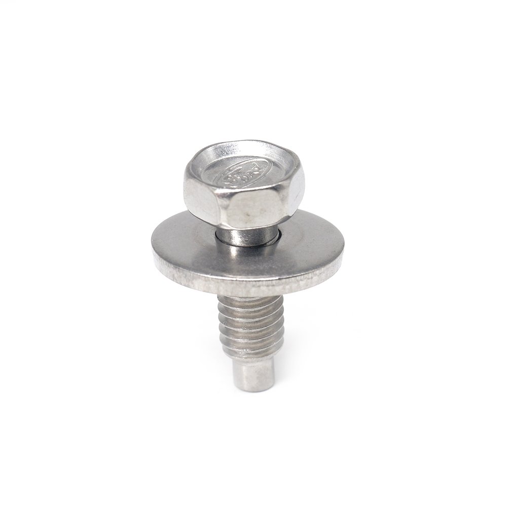 OEM factory customized high quality fasteners stainless steel bolts with washers for auto parts