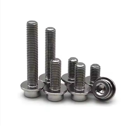 Factory Processing Customized Precision Manufacture GR2 Gr5 Titanium Stud Sets Bolt Auto Engines Washer Head Torx Screw Bolts