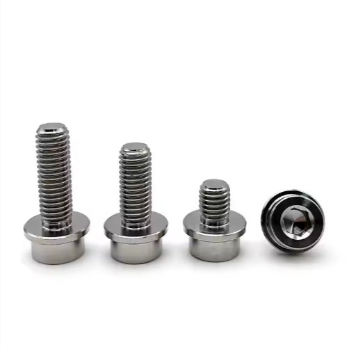 Factory Processing Customized Precision Manufacture GR2 Gr5 Titanium Stud Sets Bolt Auto Engines Washer Head Torx Screw Bolts