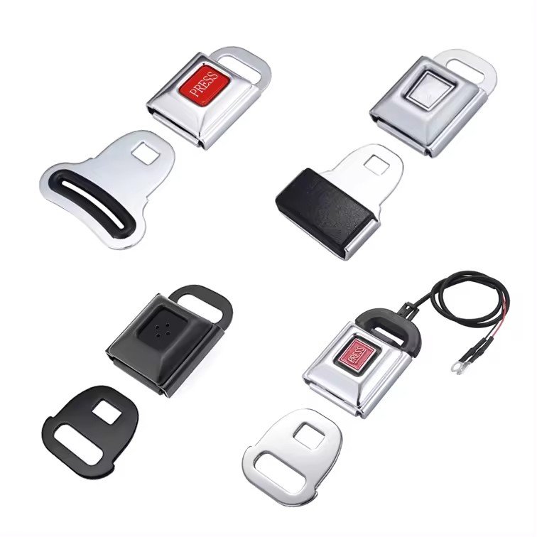 Large Regular Small Sizes Seat Belt Buckle Carbon Steel Stainless Aluminum Adjustable Car Buckle Buckles From Manufacturer