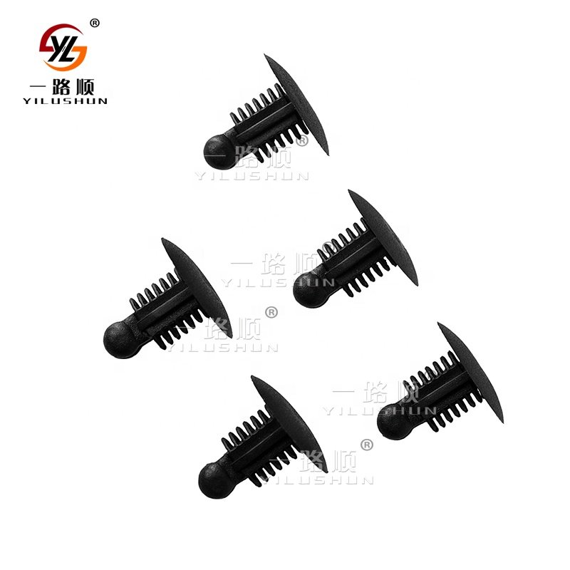 A119 500Pcs/Bag pom auto clips plastic fastener push type retainer