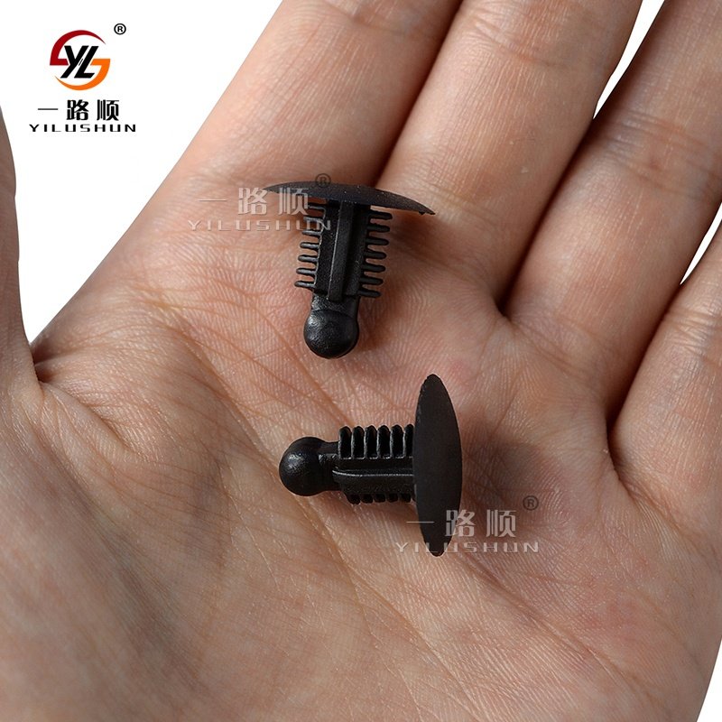 A119 500Pcs/Bag pom auto clips plastic fastener push type retainer
