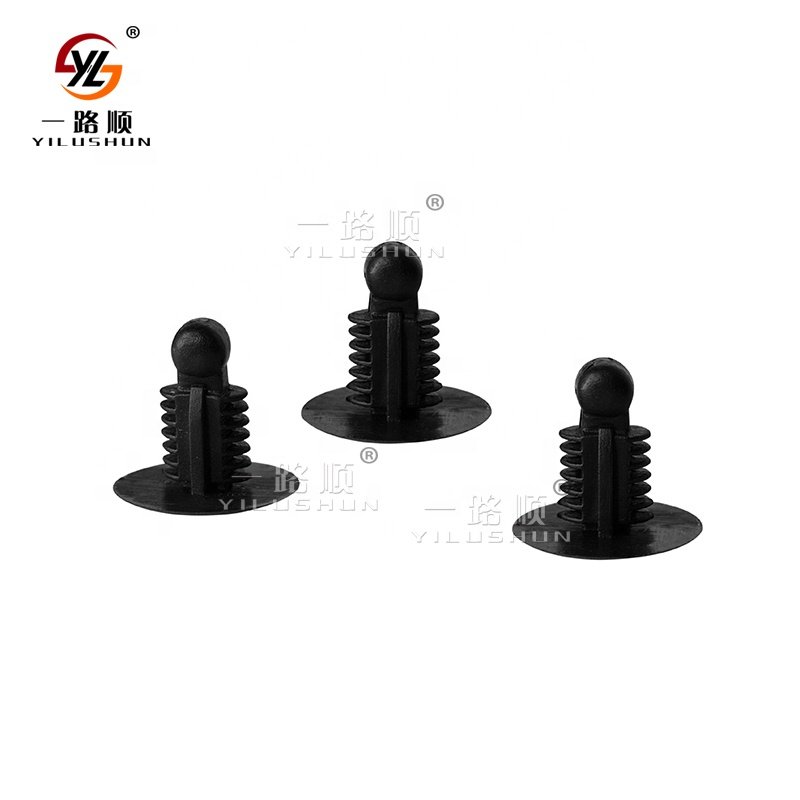 A119 500Pcs/Bag pom auto clips plastic fastener push type retainer