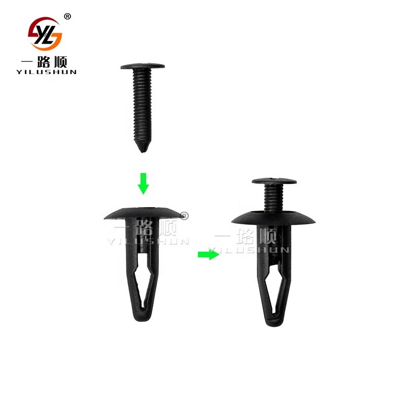 nylon plastic rivet auto plastic fasteners snap rivet push for car