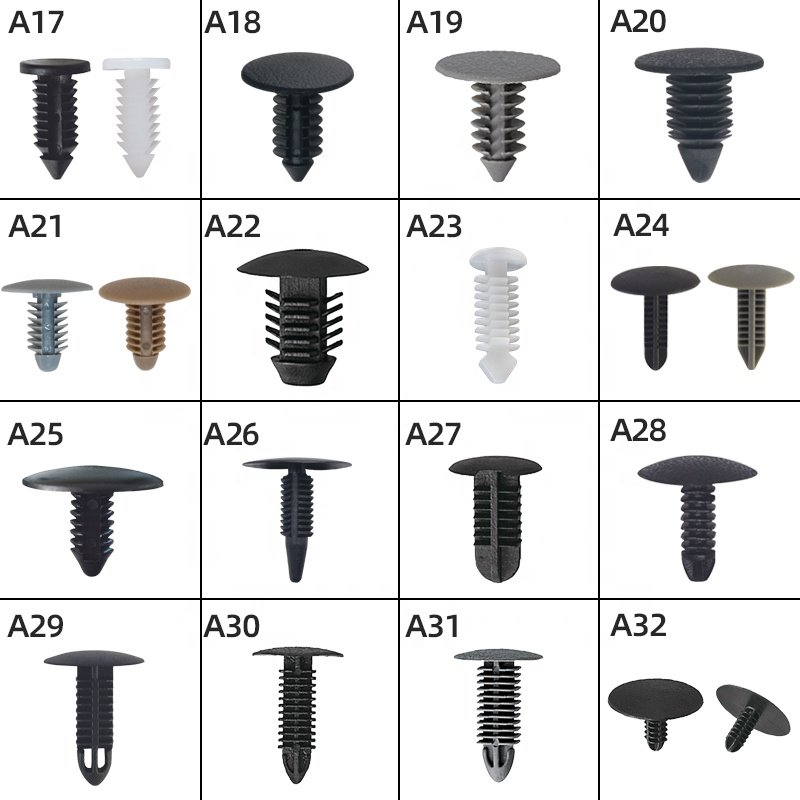 A198 Practical nylon retaining top ceiling clips can be used automobile