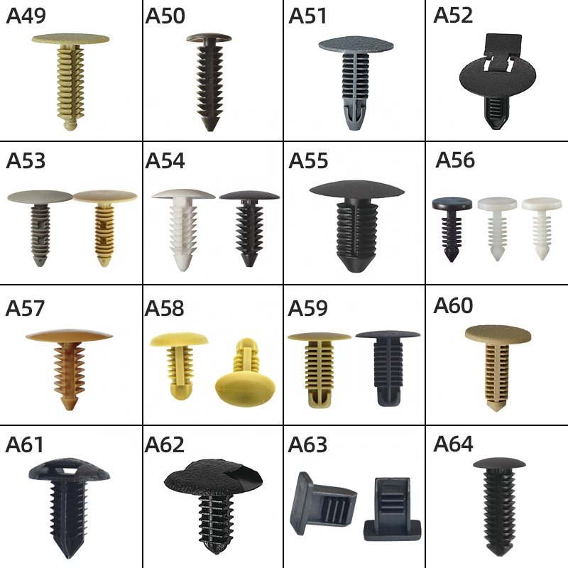 A198 Practical nylon retaining top ceiling clips can be used automobile