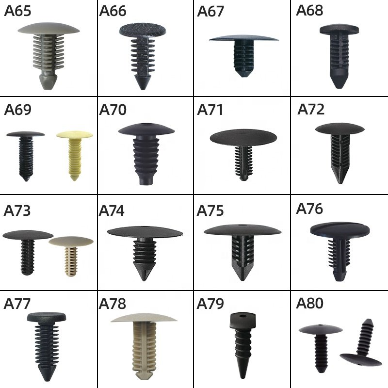 A198 Practical nylon retaining top ceiling clips can be used automobile