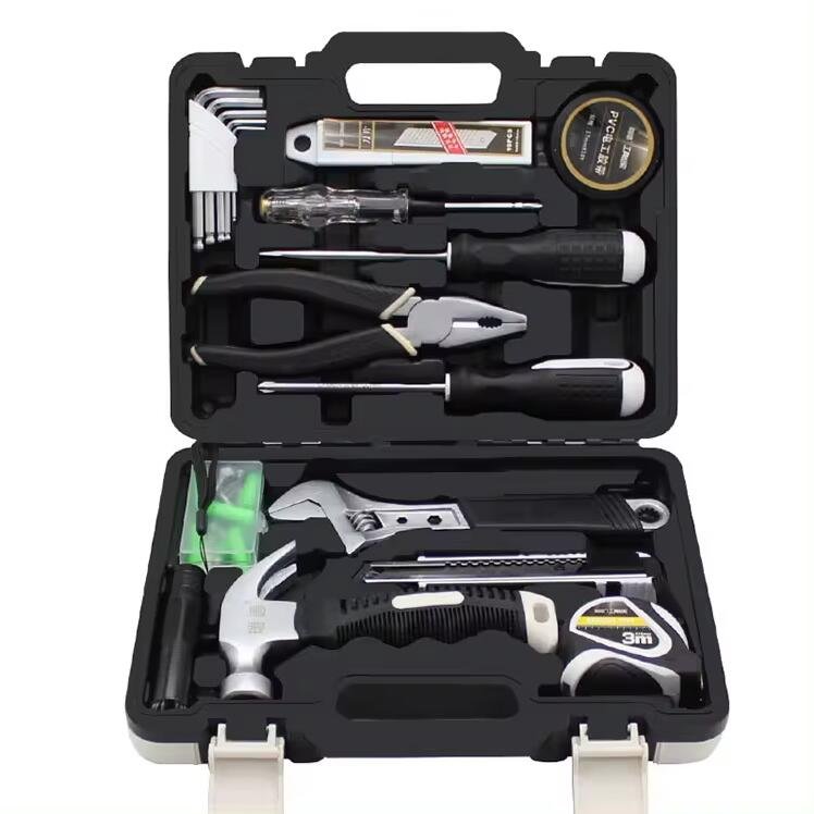 45pcs high quality electrician plastic toolbox and household hardware tool set SR201-16 Hand Tool Set