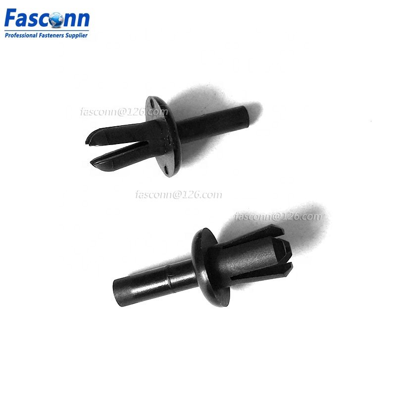 Nylon Drive Plastic Push Pin Rivets,Automotive Retainer&Clip, to Fix Slotted Trunkings, PPR