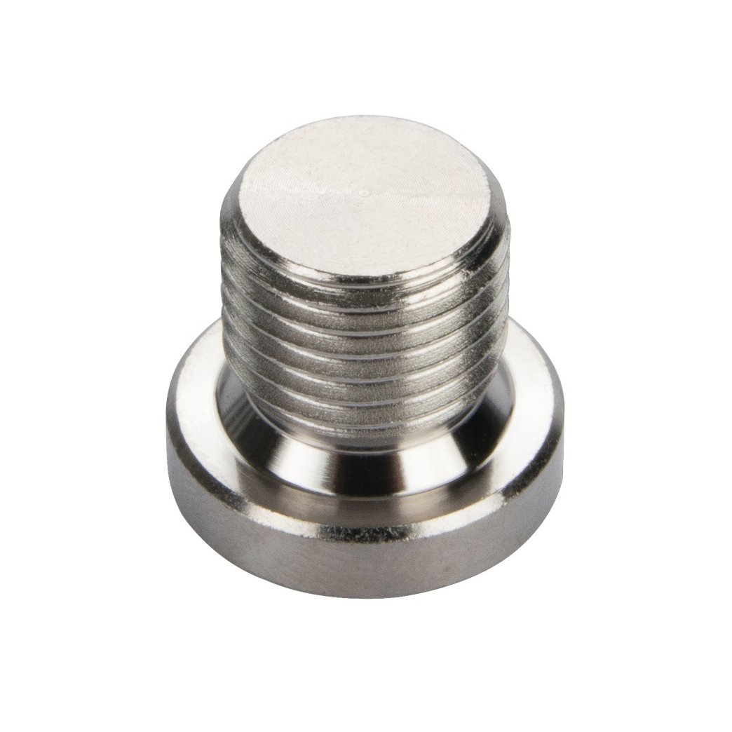 Custom SIze CNC Machinery Car Fasteners Connector Steel M12*1.25 Thread Adapter Bungs