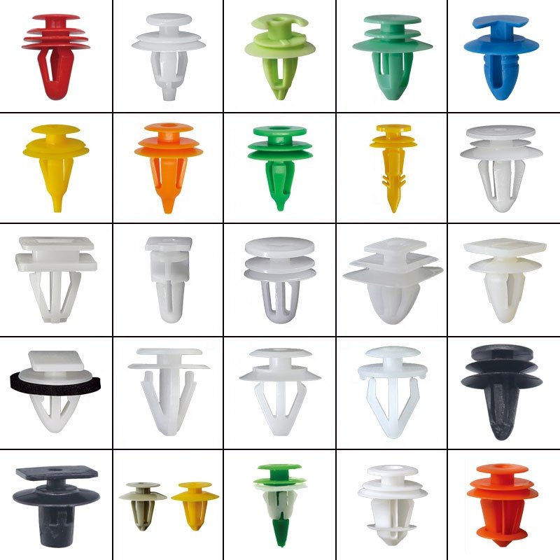 D616 Auto Fastener Kit Car Plastic Nylon Fixing Clip Rivet