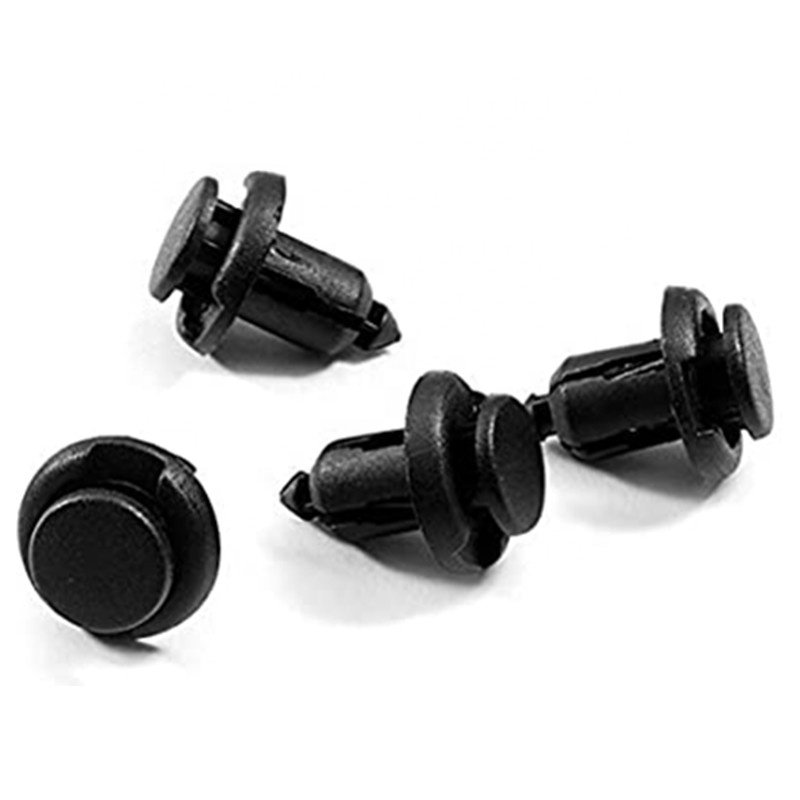 100pcs Car Universal Weatherstrip Retainer Auto Fasteners Retainer Push Type Rivet Clips