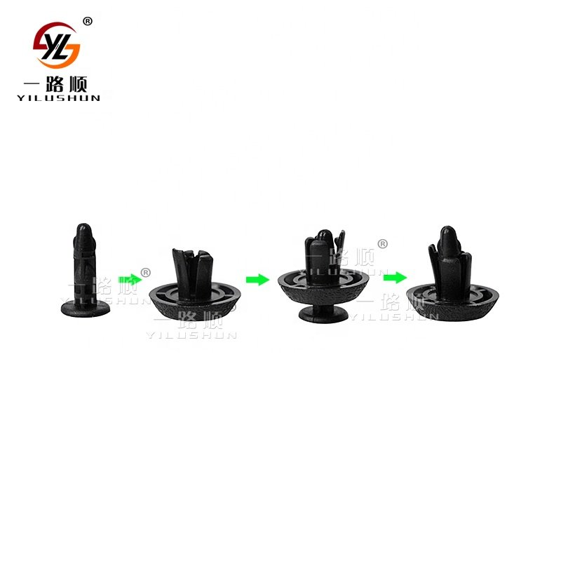 B22 500Pcs/Bag Car Clips Bumper Clip Plastic Fixing Fastener Push Type Auto Clips 90467-07211