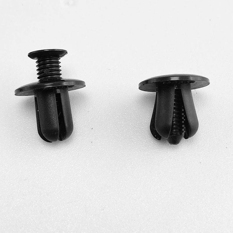 8mm Universal Nylon & POM Auto Rivet Fastener New Condition for Door Bumper Cover Fender Bumper Retaining Clip
